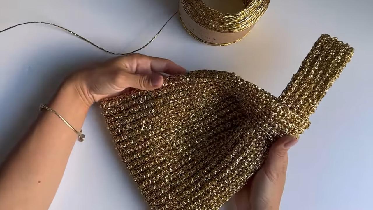 Knot Small Basket Bag - Mouton