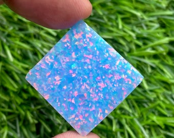 Jelly Opal Rough, 31.15 Carat, Bello Opal Blue Rough Slab Stone For Opal inlay Ring and carving (Kyocera Opal), use for jewelry making