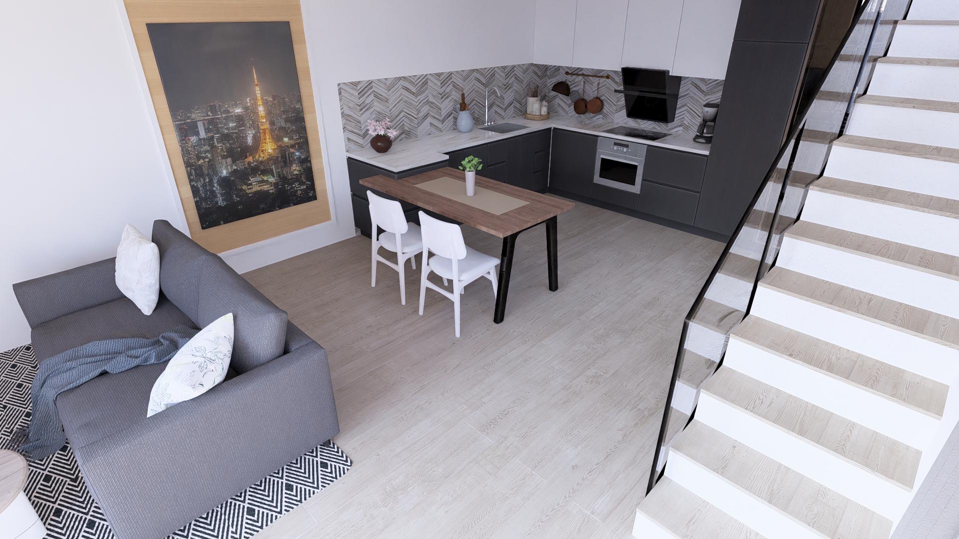 Tiny House Floorplan | 4x7 Meters House Plan | 1 Bedroom Small House ...