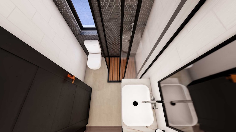Tiny House Floorplan | 4x7 Meters House Plan | 2 Bedroom Small House Plan | 2 Story House image 7