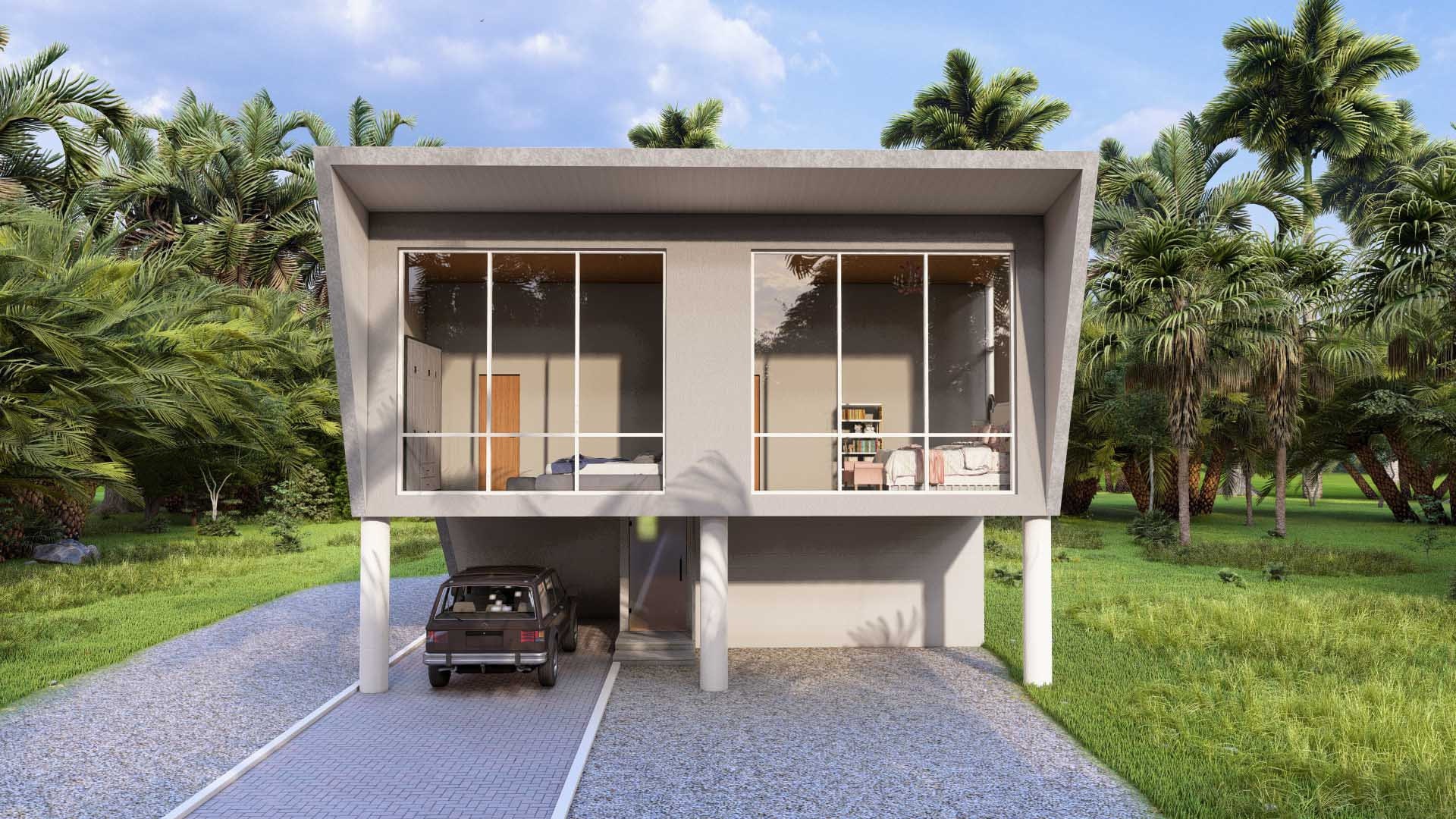 House Floorplan | 10x12 Meters House Plan | 2 Bedroom Small House Plan ...