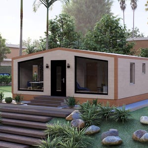 Tiny House Floorplan | 7x9 Meters House Plan | 2 Bedroom Small House Plan | 1 Story House
