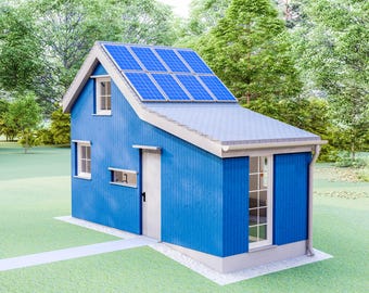 Plan de maison de 3 x 6 mètres Plan d'une petite maison d'une chambre à coucher