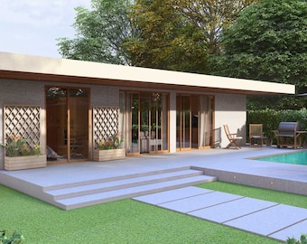 Small House Floorplan | 5x12 Meters House Plan | 1 Bedroom House Plan | 1 Story House | 16' 39' House