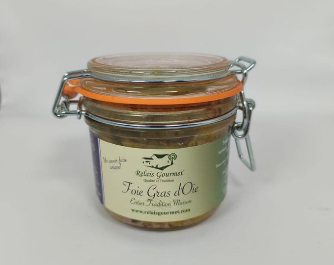 Whole Goose Foie Gras, a traditional French recipe, artisanally produced with a refined and authentic taste by Relais Gourmet