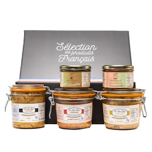 Gourmet Gift Box: French foie gras, no preservatives, additives, or colorings. An authentic, natural, artisanal taste. Ideal as a gift
