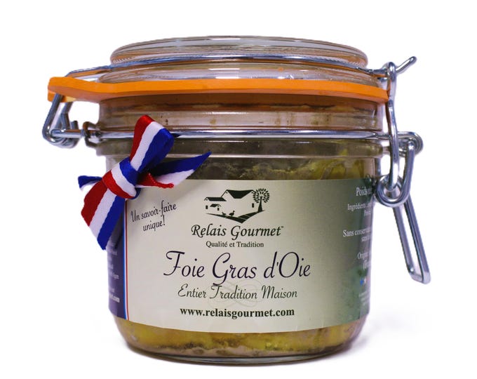 Foie Gras d’Oie entier, une recette traditionnelle de France, une fabrication artisanale au goût raffiné et authentique signé Relais Gourmet