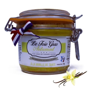 Vanilla foie gras, a unique and refined delight. A perfect blend of flavors for your exceptional meals.