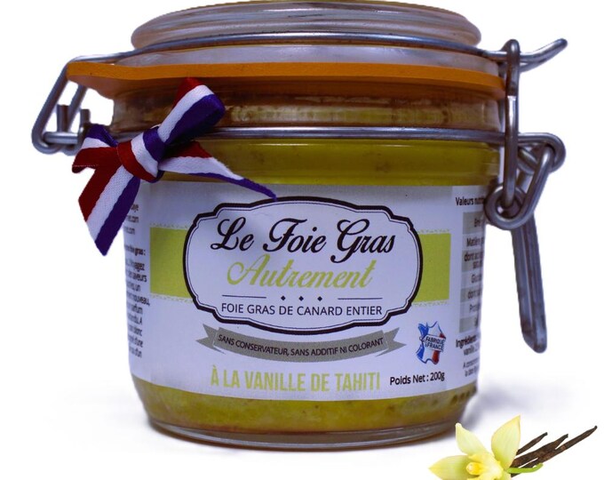 Vanilla foie gras, a unique and refined delight. A perfect blend of flavors for your exceptional meals.