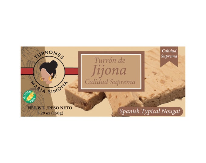 Turron de Jijona PGI – Supreme Quality-An authentic taste of Spain-A unique taste with almonds and 100% natural honey
