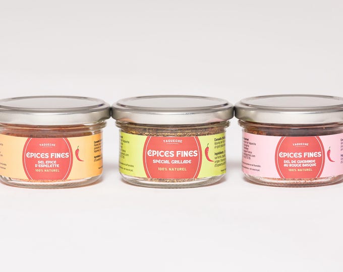 Refined cooking spices with Basque chili pepper - Discovery pack