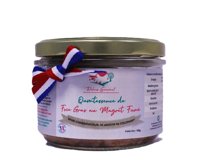 Quintessence: Whole foie gras and exceptional smoked duck breast - a must-have for epicureans in search of the best. Subtle blend