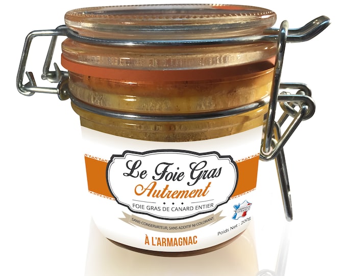 Whole Foie Gras with Armagnac, a delicacy from the South-West. A refined delight by Relais Gourmet.