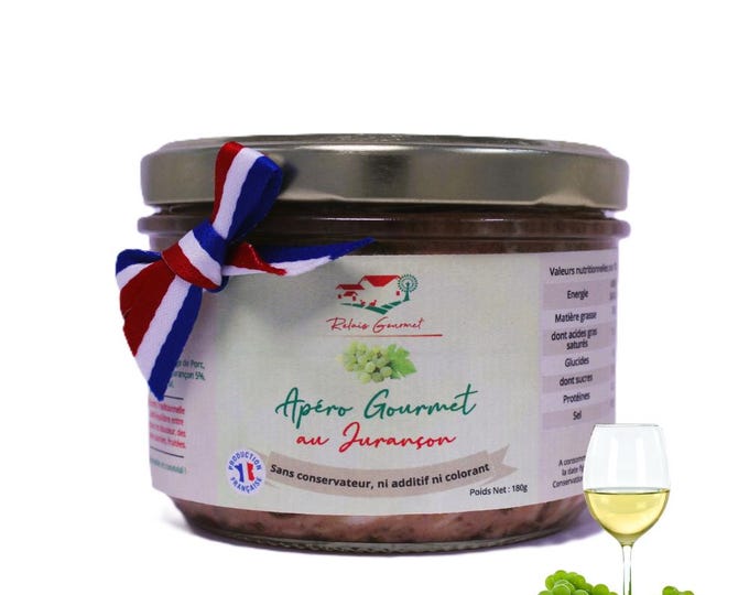 Jurançon Gourmet Aperitif: a refined French specialty, perfect for your festive moments. Traditional and convivial