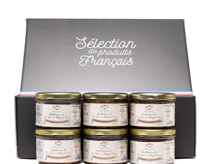 Coffret Quintessence de Foie Gras et Magret fumé | Cadeau | Délices Françaises| Parfait pour Repas Gastronomiques et Occasions Spéciales