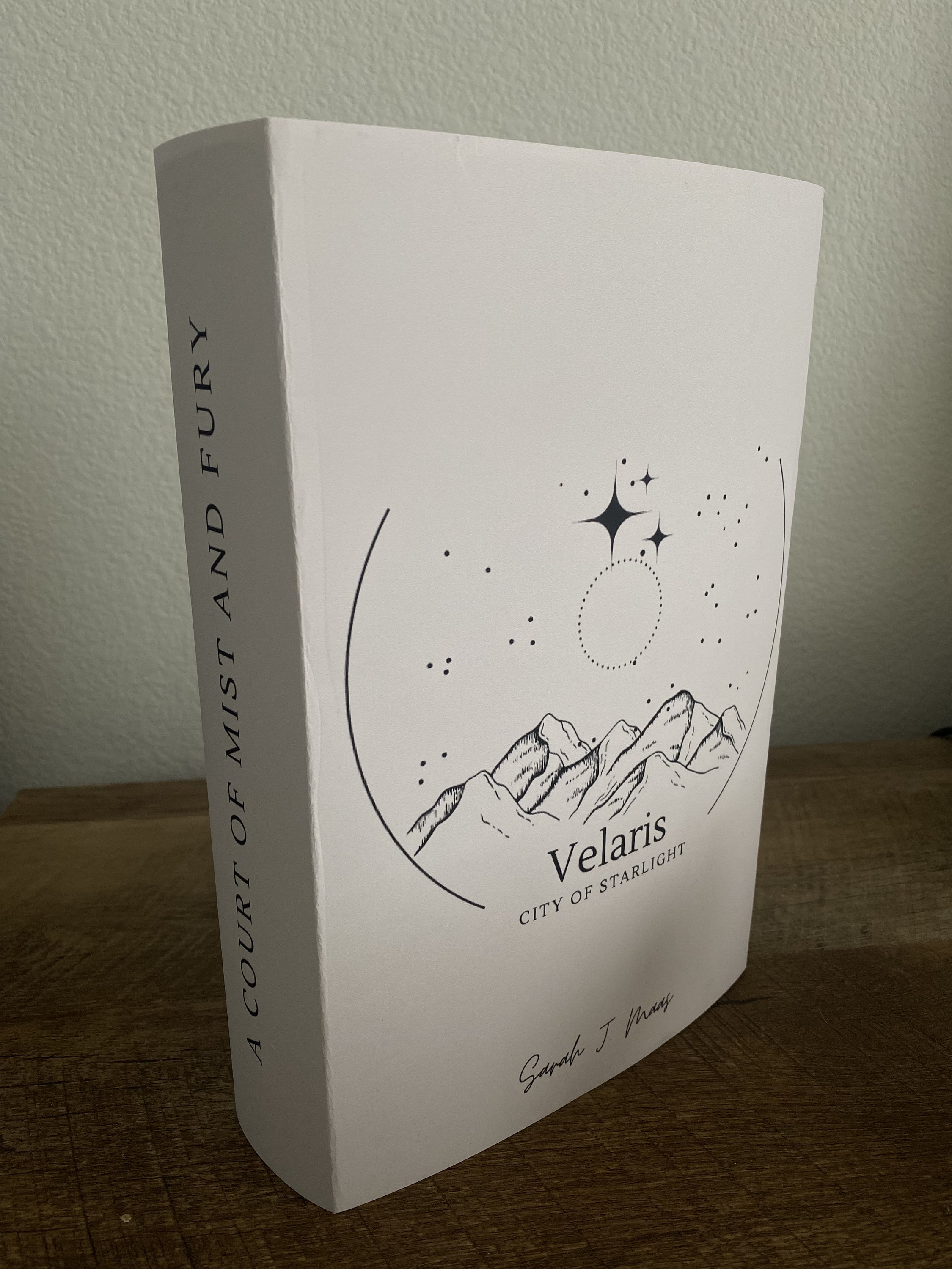 ACOTAR Digital Dust Jacket Etsy