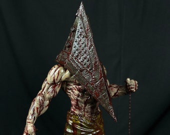 Silent Hill, Pyramid Head, Figure, Statue, Horror,  3D Printed Handmade
