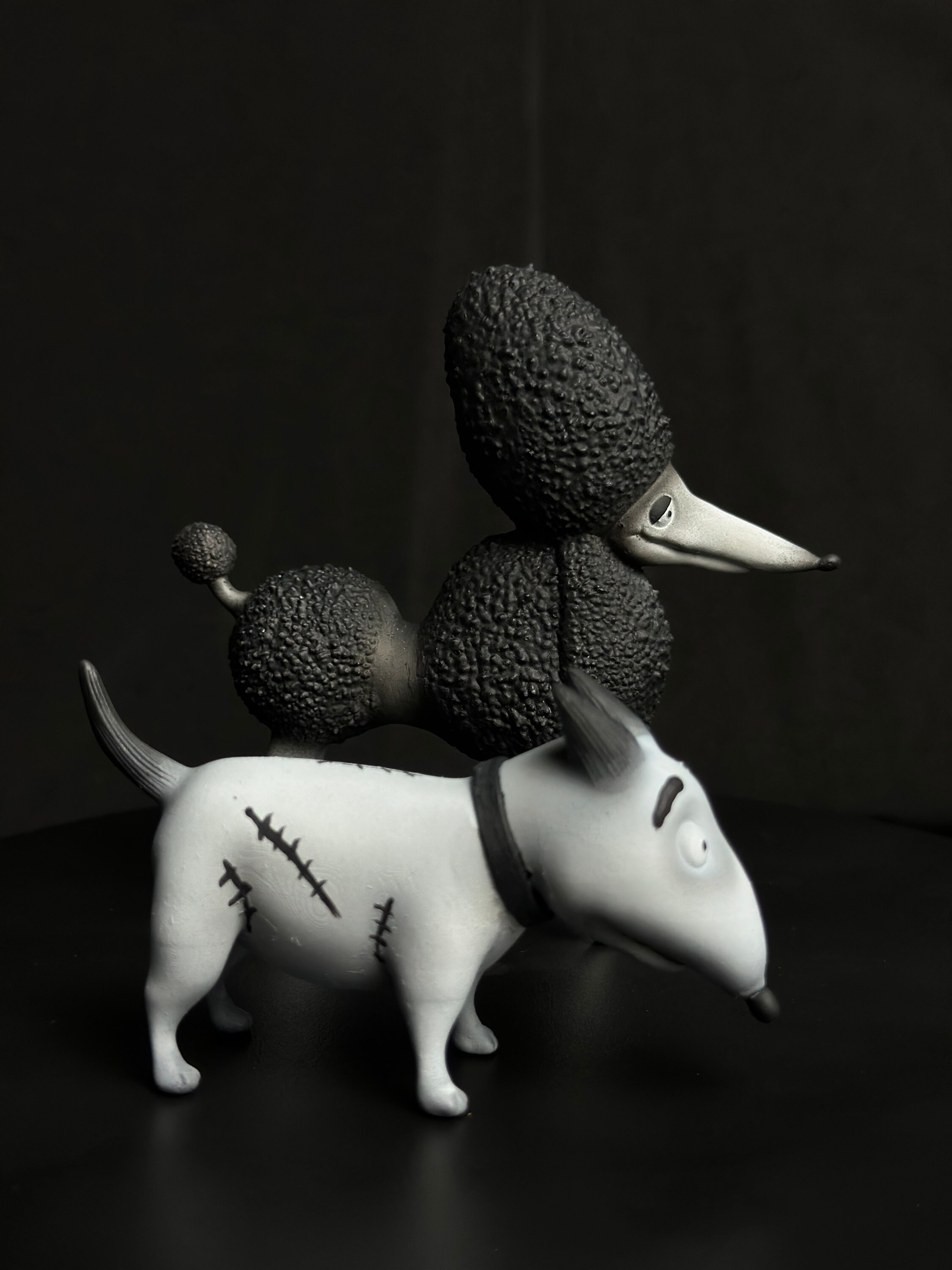 Frankenweenie, Sparky and Persephone, Figurines, Tim Burton