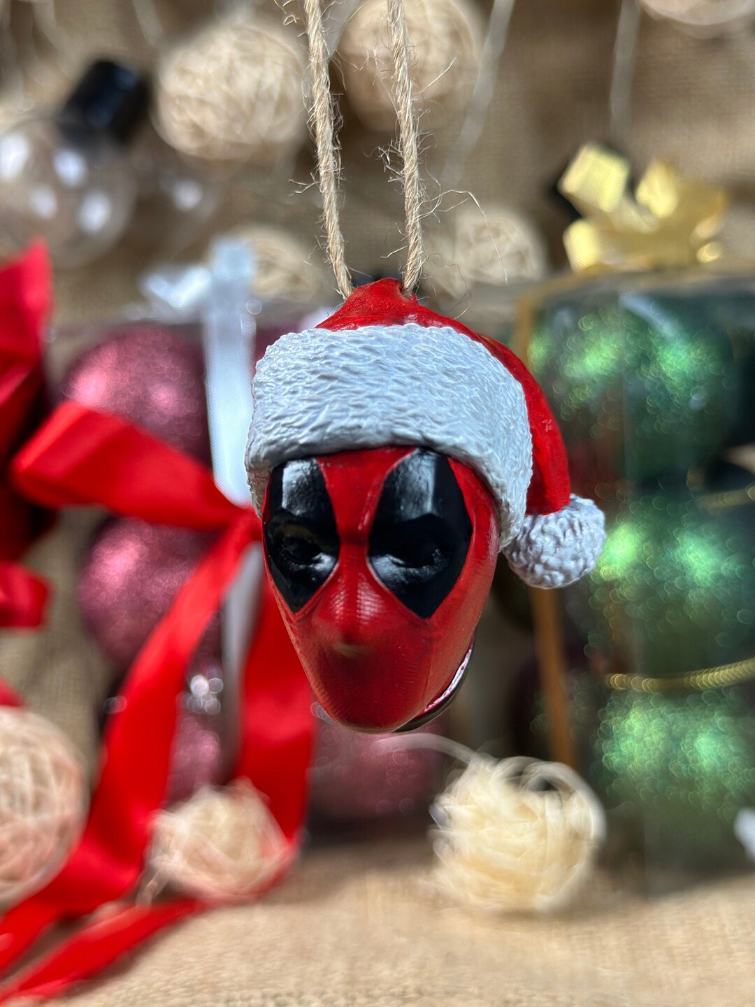 Deadpool Christmas Ornament 