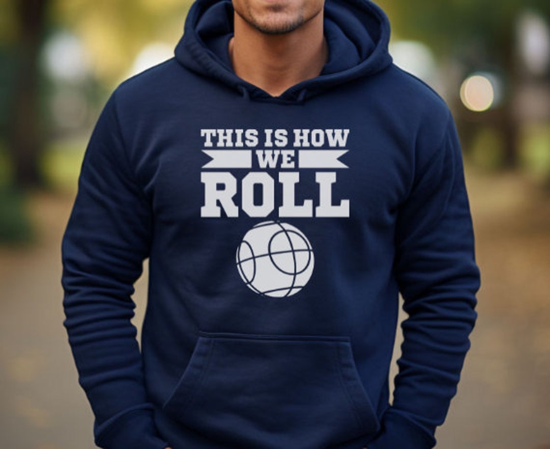 Bocce Sweatshirt, Bocce Ball Player Hoodie, Bocce Lover Gift Idea