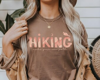 Hiking Make Your Own Path Shirt Granola Girl Adventure Awaits Granola Girl Aesthetic Granola Girl Clothing Gorpcore Forestcore Nature Shirt