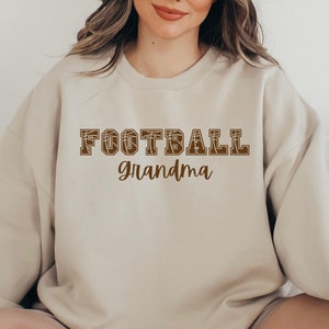 Football Grandma Sweatshirt Football Crewneck Football Gifts Football Sweatshirt Grandma Shirt