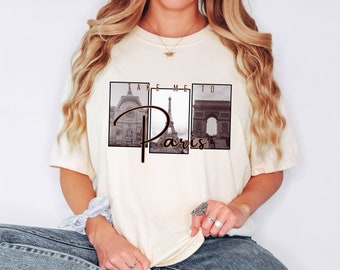 Take Me To Paris Cinnamon Girl Tees Downtown Cinnamongirltees Old Money Aesthetic Teenage Girl Gifts Coquette Clothing Coquette Top