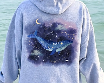 Ocean Inspired Style Ocean Beach Hoodie Ocean Animal Shirt Marine Biology Ocean Sweatshirt Mystical Shirt Galaxy Hoodie Beach Hoodie