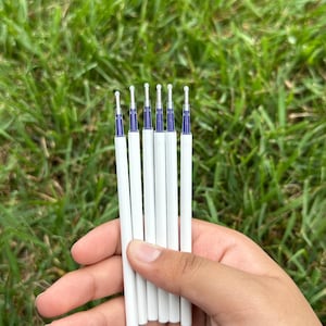 Fine Point Gel Pen Refill, Black Blue Red Ink, Set of 5 or 6