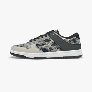 Great Wave Off Kanagawa Sneakers | Wave Off Kanagawa Shoes | Wave Off Kanagawa Sneakers | Japanese Art Sneakers | Kanagawa Prints