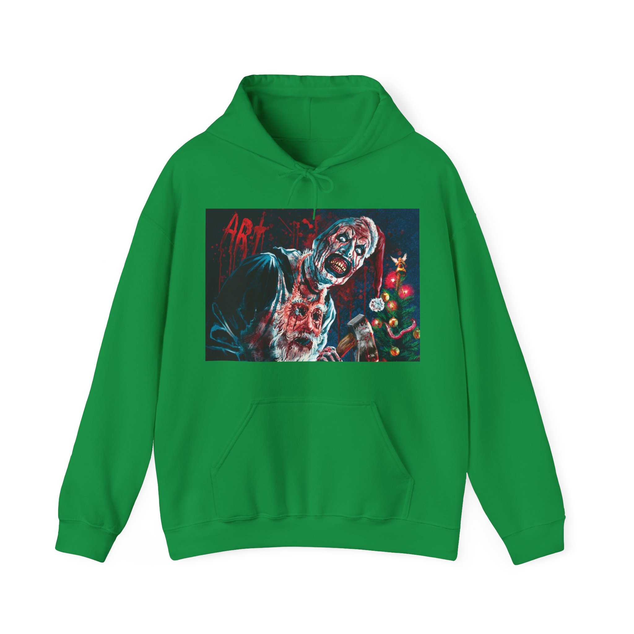 Newtee Terrifier Movie Horror Art The Clown Sweat À Capuche Noir