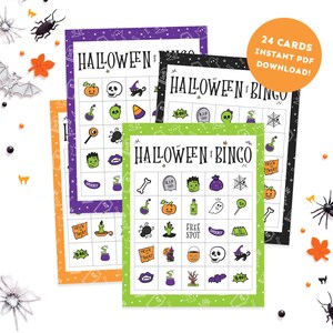 Printable Halloween Bingo Game