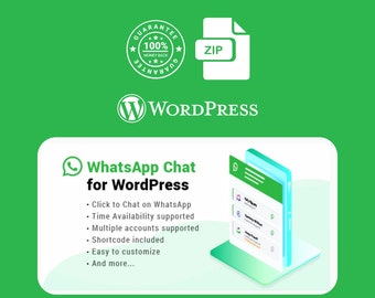 WhatsApp Chat WordPress, WhatsApp Chat WordPress Plugin, WhatsApp Plugin for Wordpress, Wordpress Plugin, Pro Plugin for Wordpress, WhatsApp