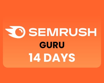 Semrush Guru 14 Days, Semrush, Semrush Guru, Semrush Personal Account, Cheap Semrush Guru, Original Account Semrush, Semrush Guru Available