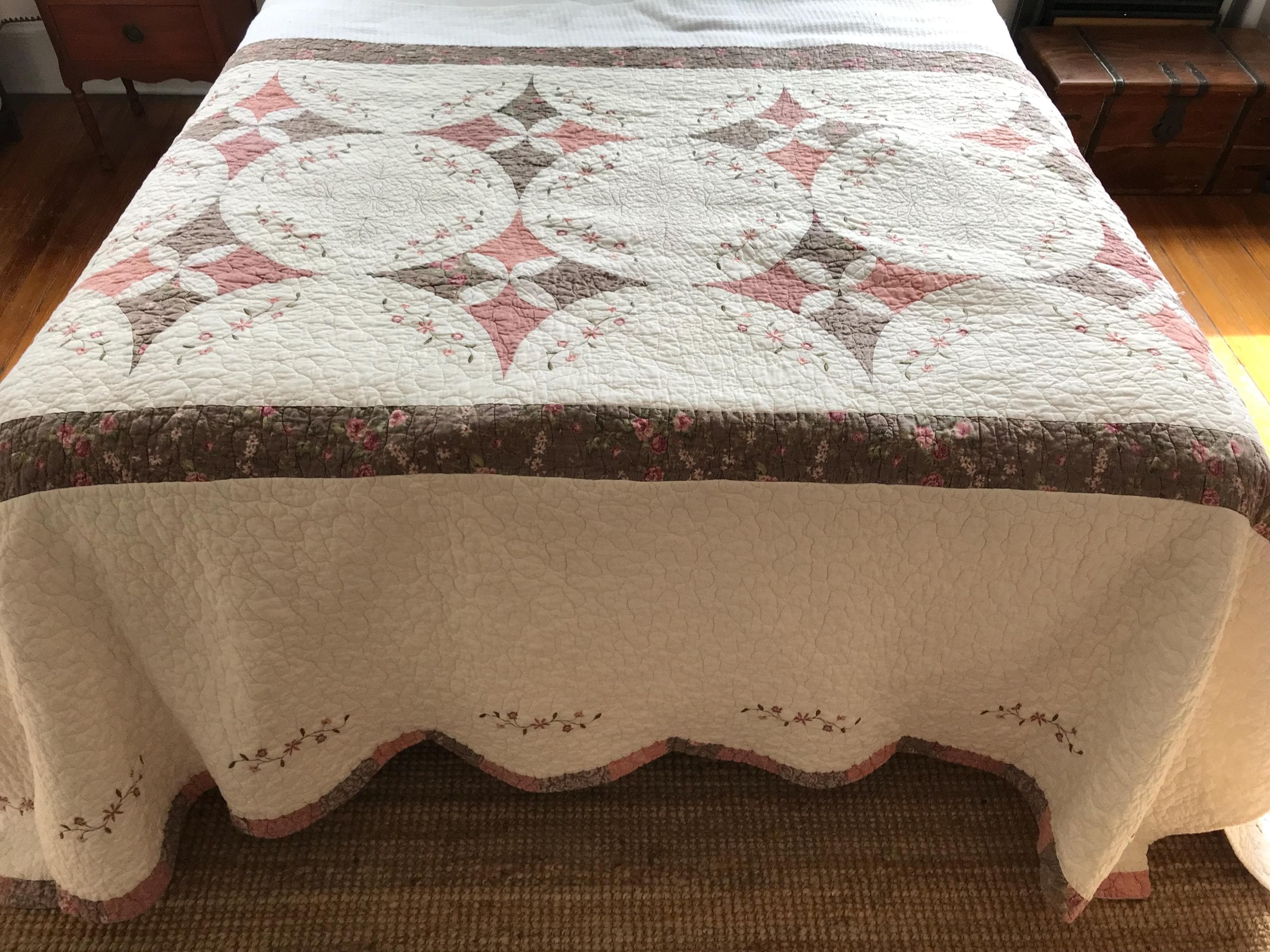 USA 70s Pennys ペニーズ 超大判 シーツ ヴィンテージ 生地 花柄 Vintage Jc Penneys Bedspread - Etsy
