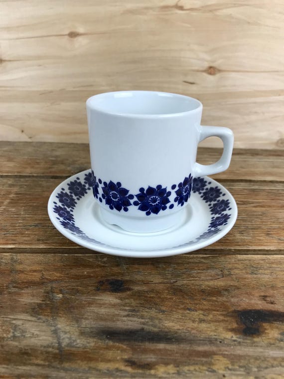MCM Figgjo Norway Vitro Porselen Med Korund 3542 White Cup