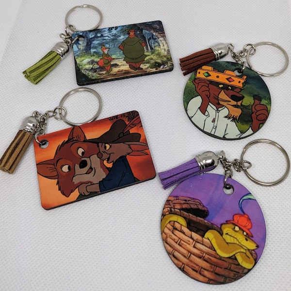 Robin Hood Quote Keychains