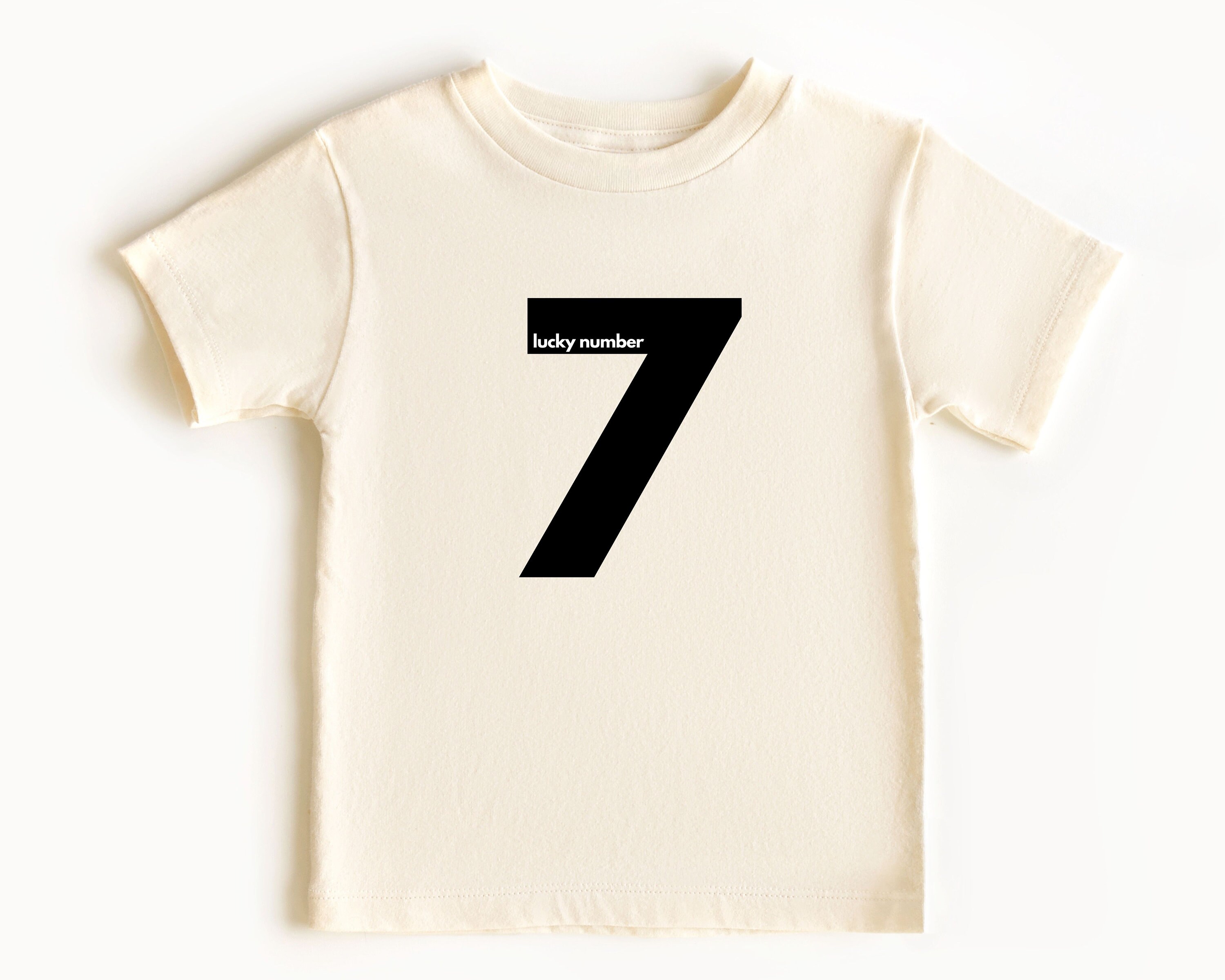 Number 7 - Lucky Number Seven T Shirt Number 7 - Lucky Number Seven T Shirt