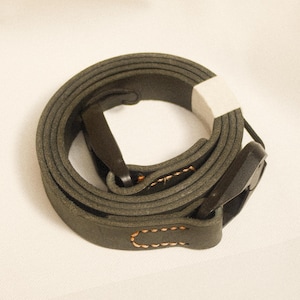 Cinturino in pelle Premium a sgancio rapido - Cinturino in pelle vintage cucita per fotocamere analogiche e DSLR - Cinturino per fotocamera