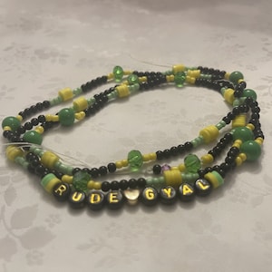 Jamaican &quot;Rude Gyal&quot; Beads