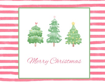 Christmas Gift Tag, Christmas Trees, Christmas tags