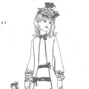 Vintage Missy Young Girl 13 inch Cloth doll and clothes Pattern Rare PDF