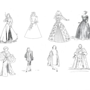 Couture Fashion Doll Book Fits 15.5&quot; to 16&quot; Dolls Like Gene or Tonner PDF New