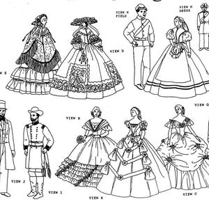 Vintage Northern Sweethearts Patterns Fits 11.5 to 12 inch Fashion Dolls PDF