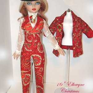 Ellowyne Wilde  #400 Four Piece Travel Set doll sewing pattern PDF