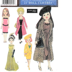 21 inch Cissy Doll Simplicity Pattern Number 7093 PDF