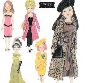 21 inch Cissy Doll Simplicity Pattern Number 7093 PDF
