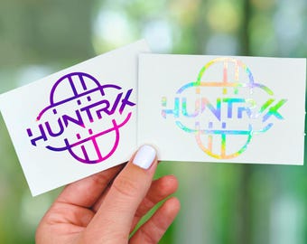 Calcomanía holográfica de Huntrix: calcomanías inspiradas en los cazadores de demonios