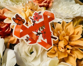 Endometriosis Sticker Butterfly Design