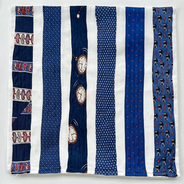 Vintage Silk Necktie Pillow